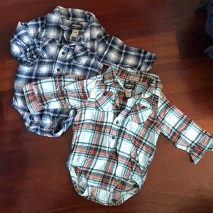 2 set of 100% Cotton onesies for 18 month
